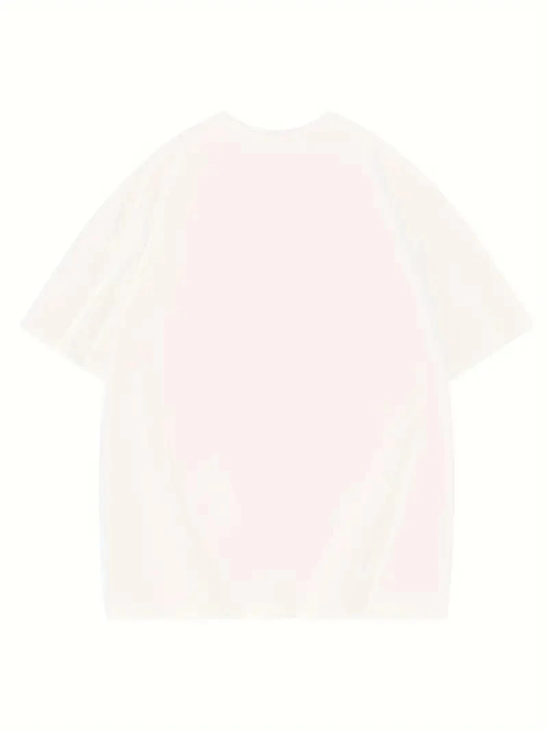 Kadın Thousand Baskılı Bisiklet Yaka T-shirt - Beyaz