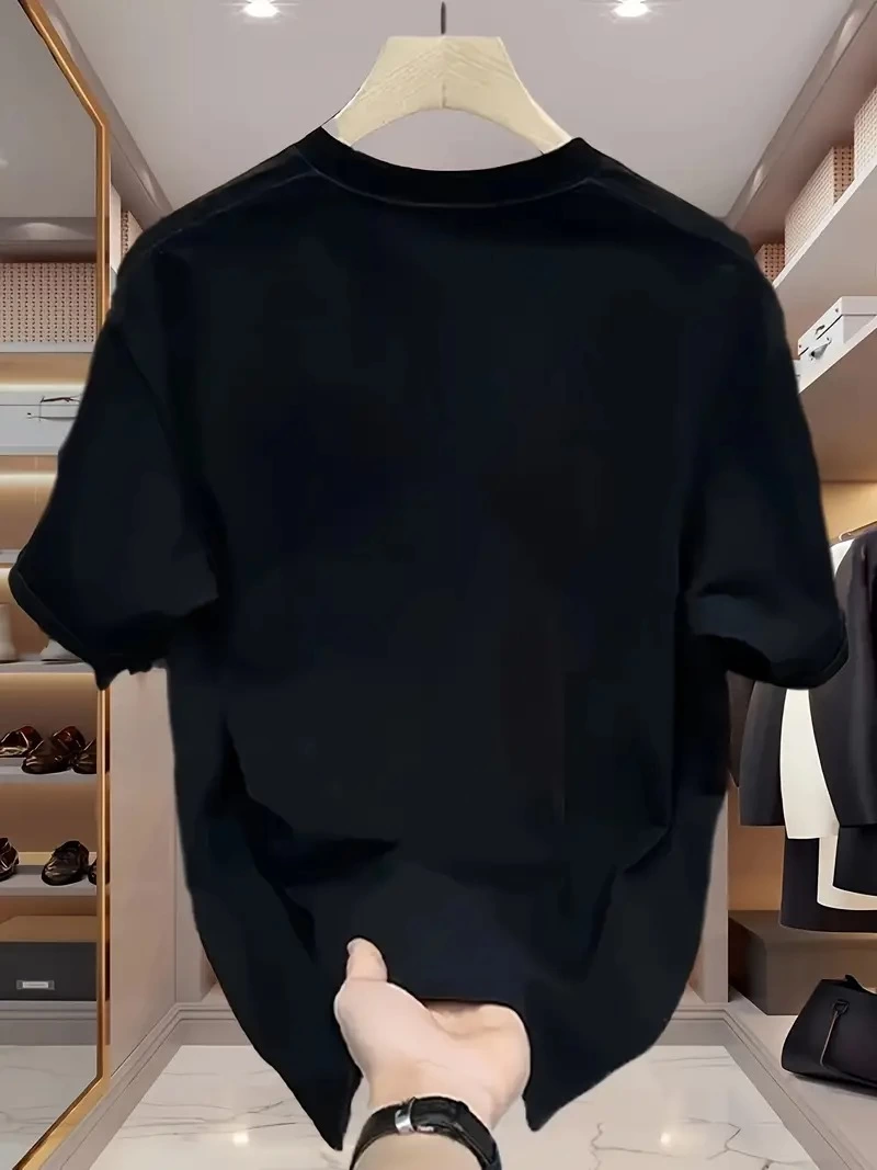 ERKEK Bisiklet Yaka Tişort Özgür kuşlar Baskılı kısa kol T-shirt - Beyaz