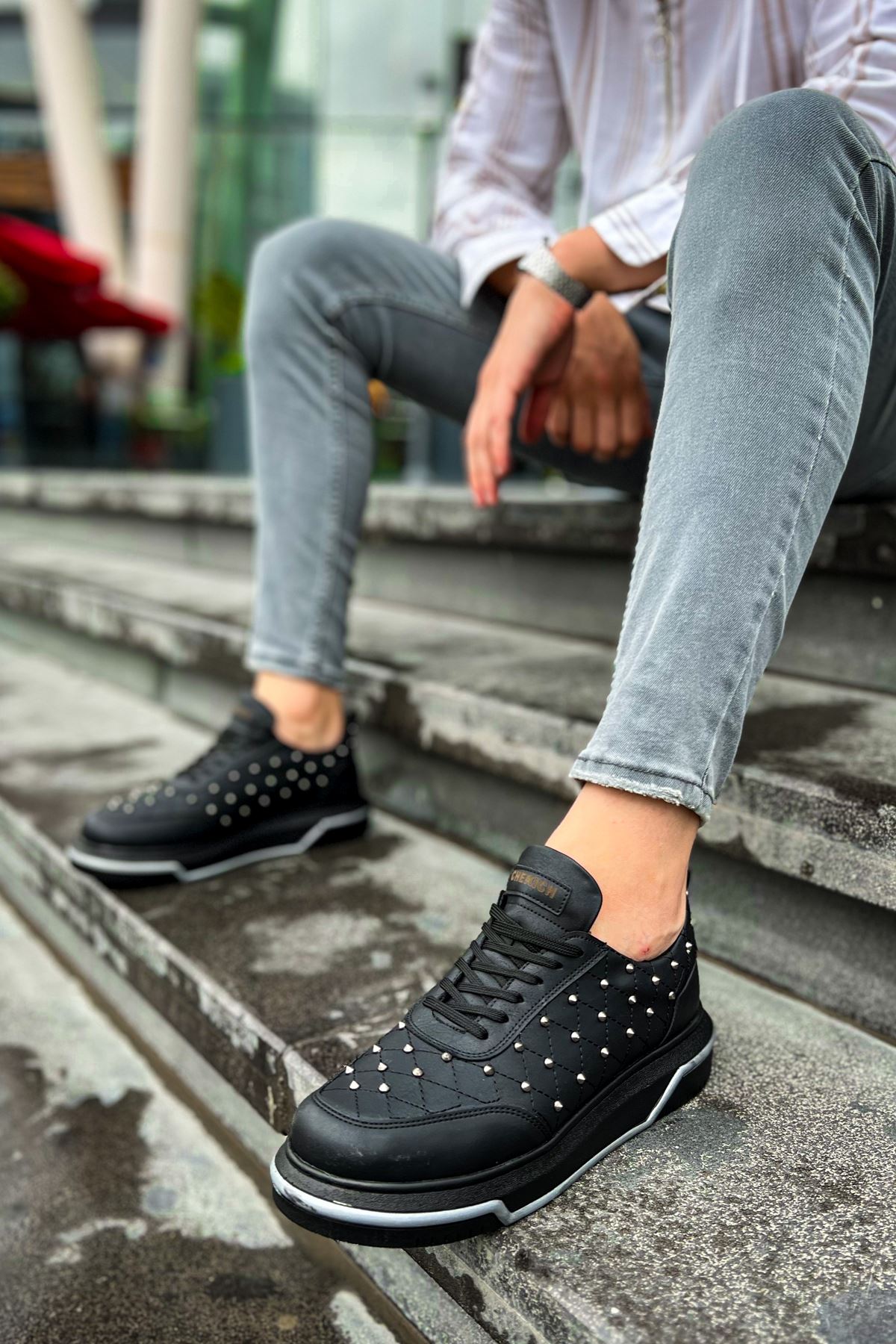 CH139 CST Stellar Erkek Ayakkabı SIYAH/GUMUS