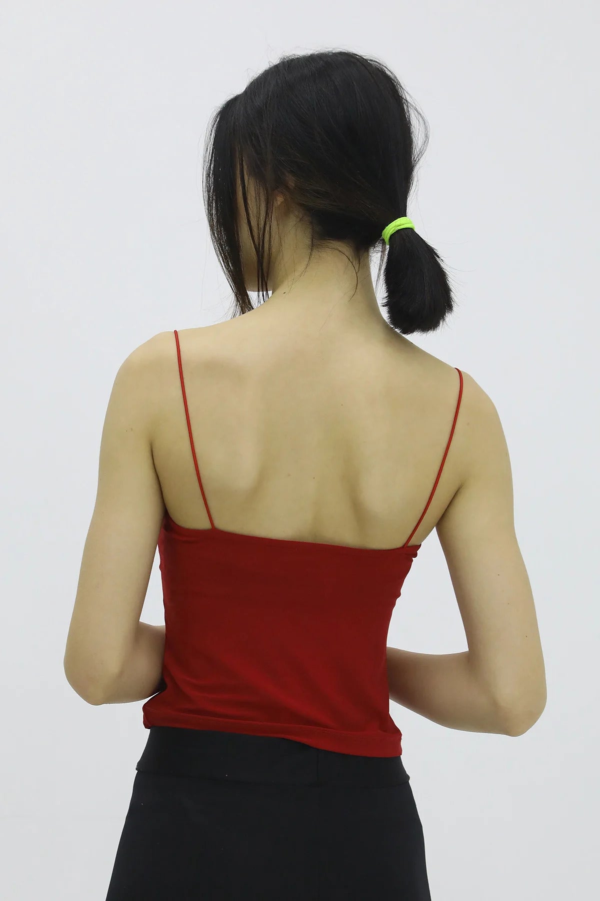 İp Askılı Bluz Kırmızı - P-019894