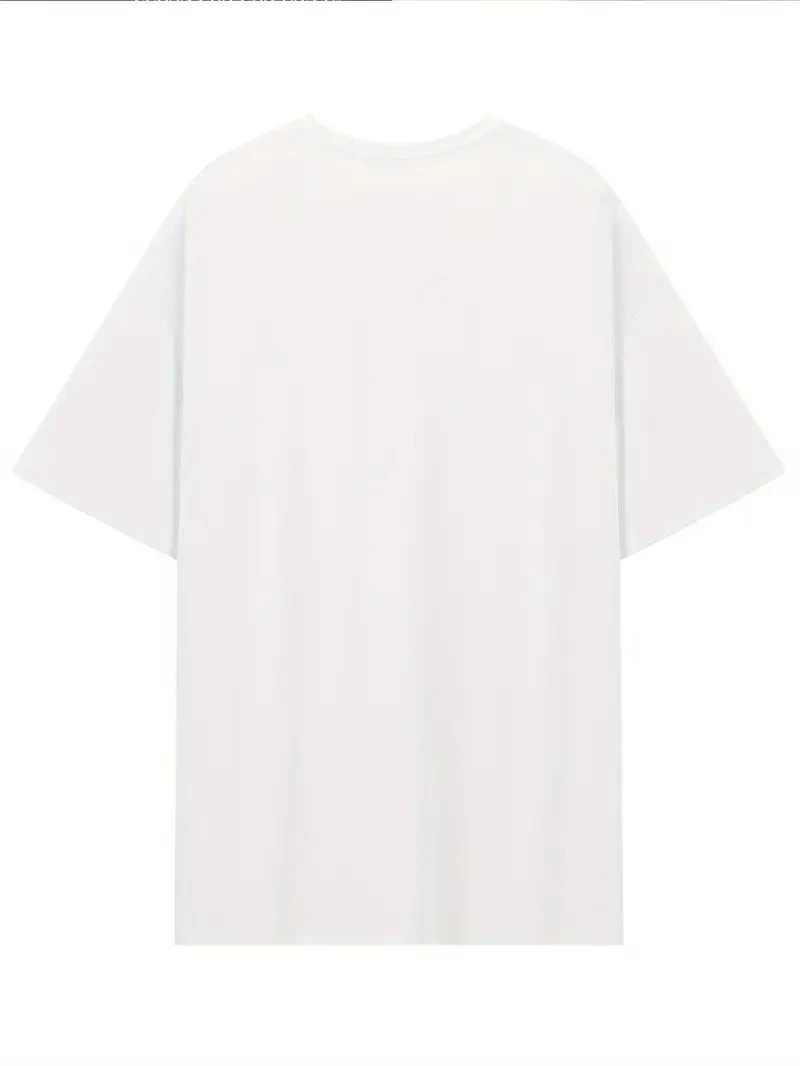 Kadın T-Shirt Kısa Kollu, "Umrumda Değil" Baskılı tişort - Beyaz