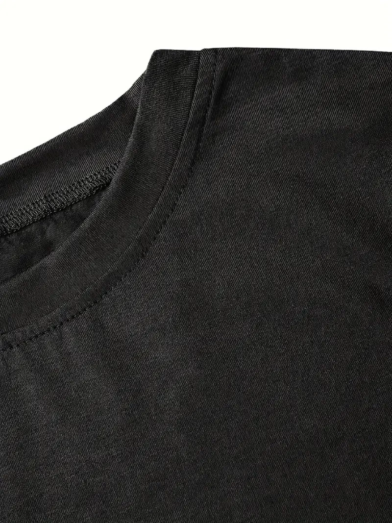 Kadın fiyonk baskılı oversize Kısa Kol t-shirt- Siyah