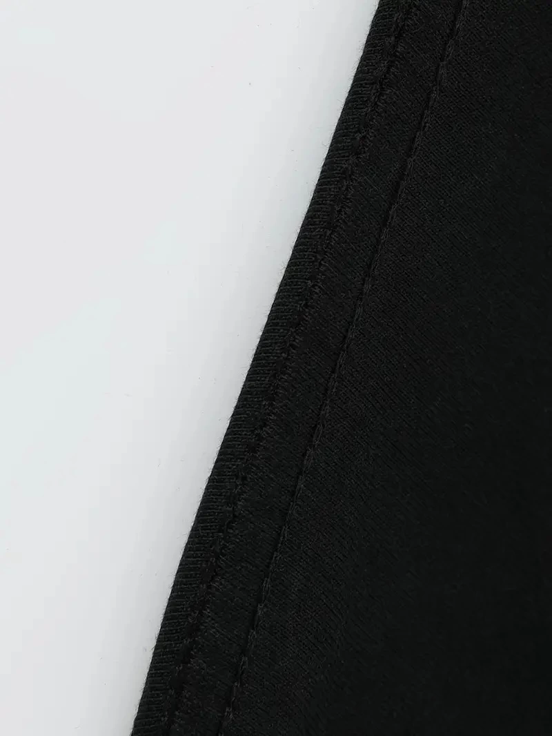 Erkek Baskılı Tişort Kısa Kol Bisiklet Yaka Ovarsize T-Shirt - - Siyah