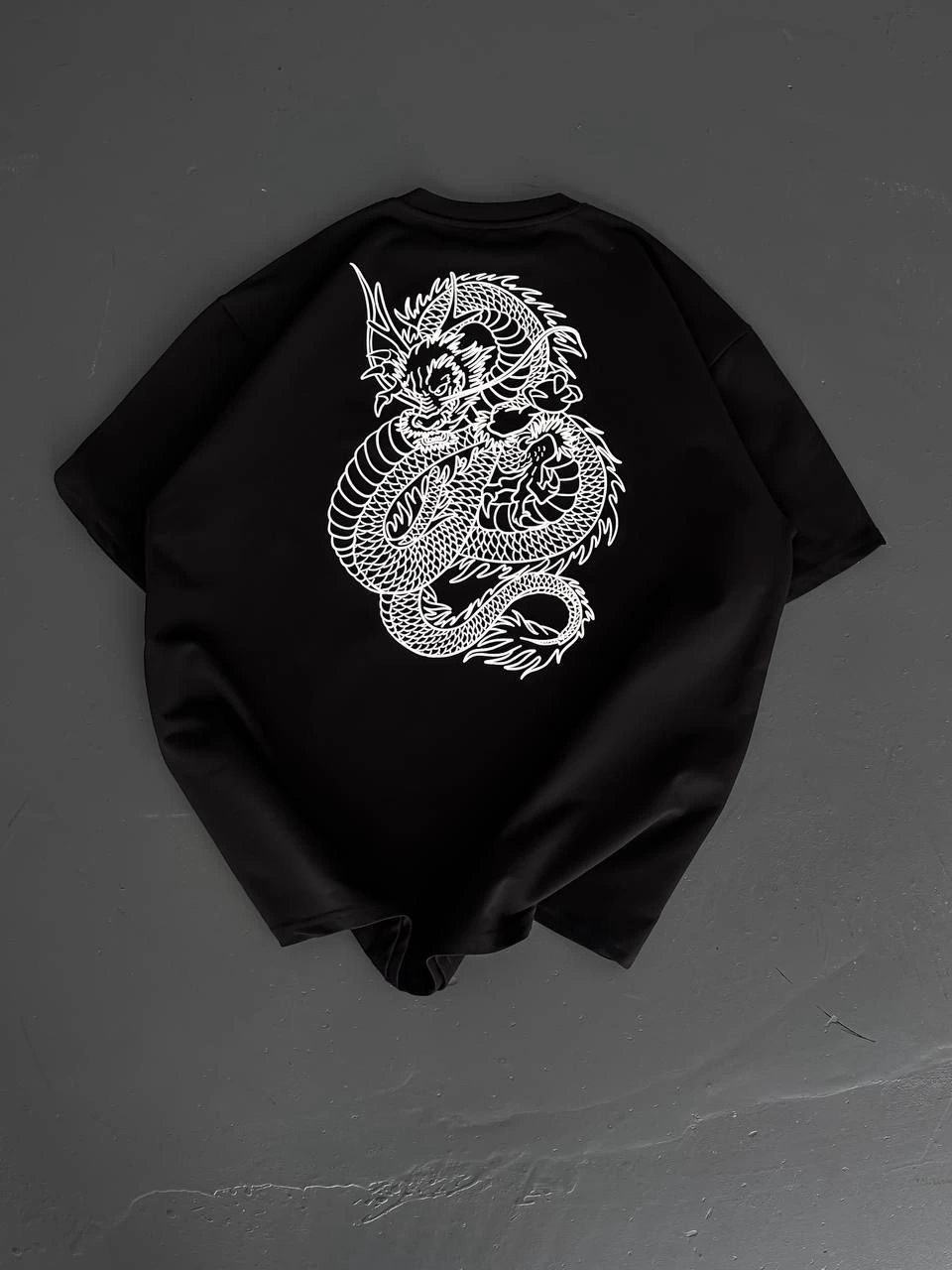 Erkek Baskılı T-Shirt Kısa Kol Bisiklet Yaka Regular Fit Rahat Kalıp Günlük Tişört - Siyah