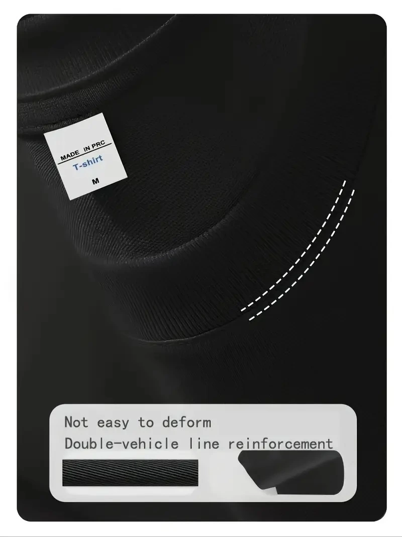 Kadın Penye Compack Day One Baskılı Oversize Bisiklet Yaka T-shirt - Siyah