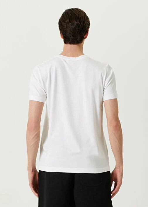 ERKEK Basic Bisiklet Yaka Regular Kısa kol  T-Shirt - Beyaz