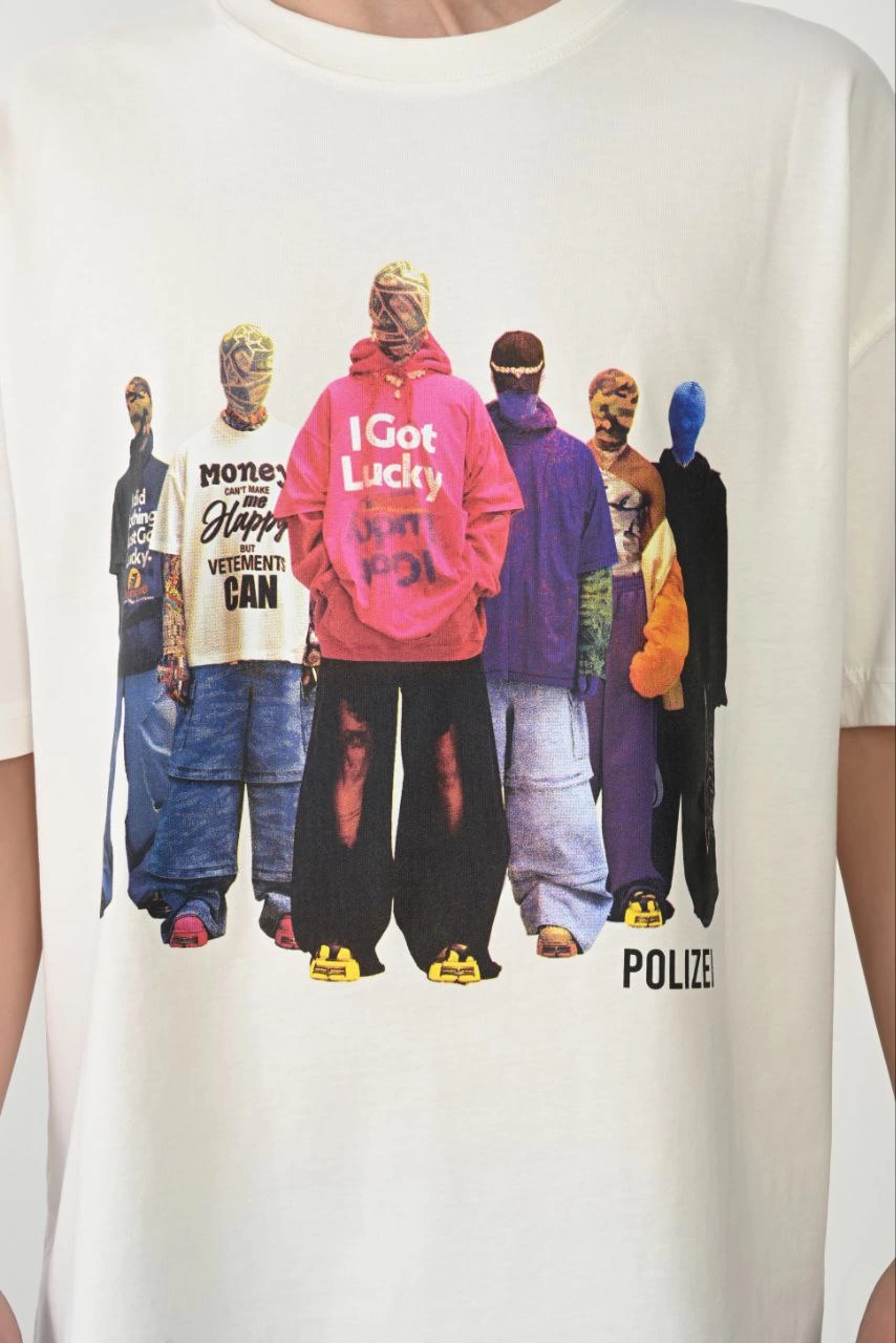 Erkek Baskılı T-Shirt Kısa Kol Bisiklet Yaka Rahat Kalıp Tişört  - Beyaz