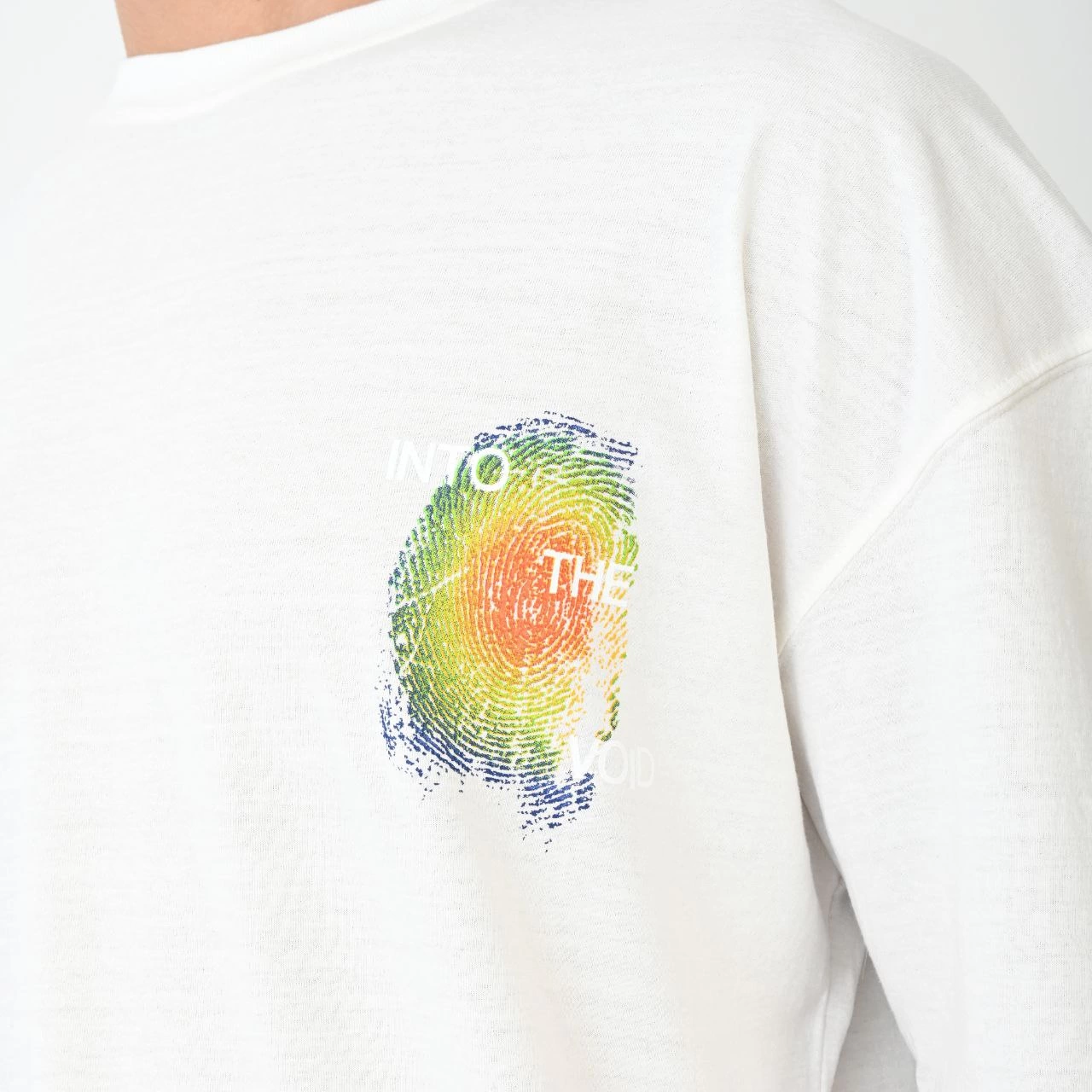 Erkek Baskılı T-Shirt Kısa Kol Bisiklet Yaka Regular Fit Rahat Kalıp Günlük Tişört - Beyaz